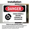 Signmission Safety Culture Sign, 5 in Width, Vinyl Decal, Rectangle OS-2PACK-DS-D-35-L-1068 - alternate 8